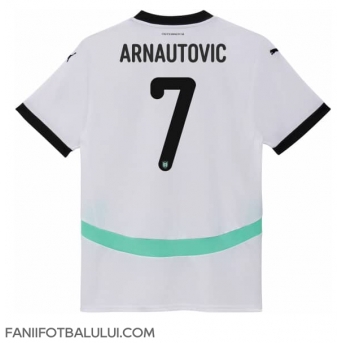 Austria Marko Arnautovic #7 Tricou Fotbal Replică European 2024 Barbati Deplasare